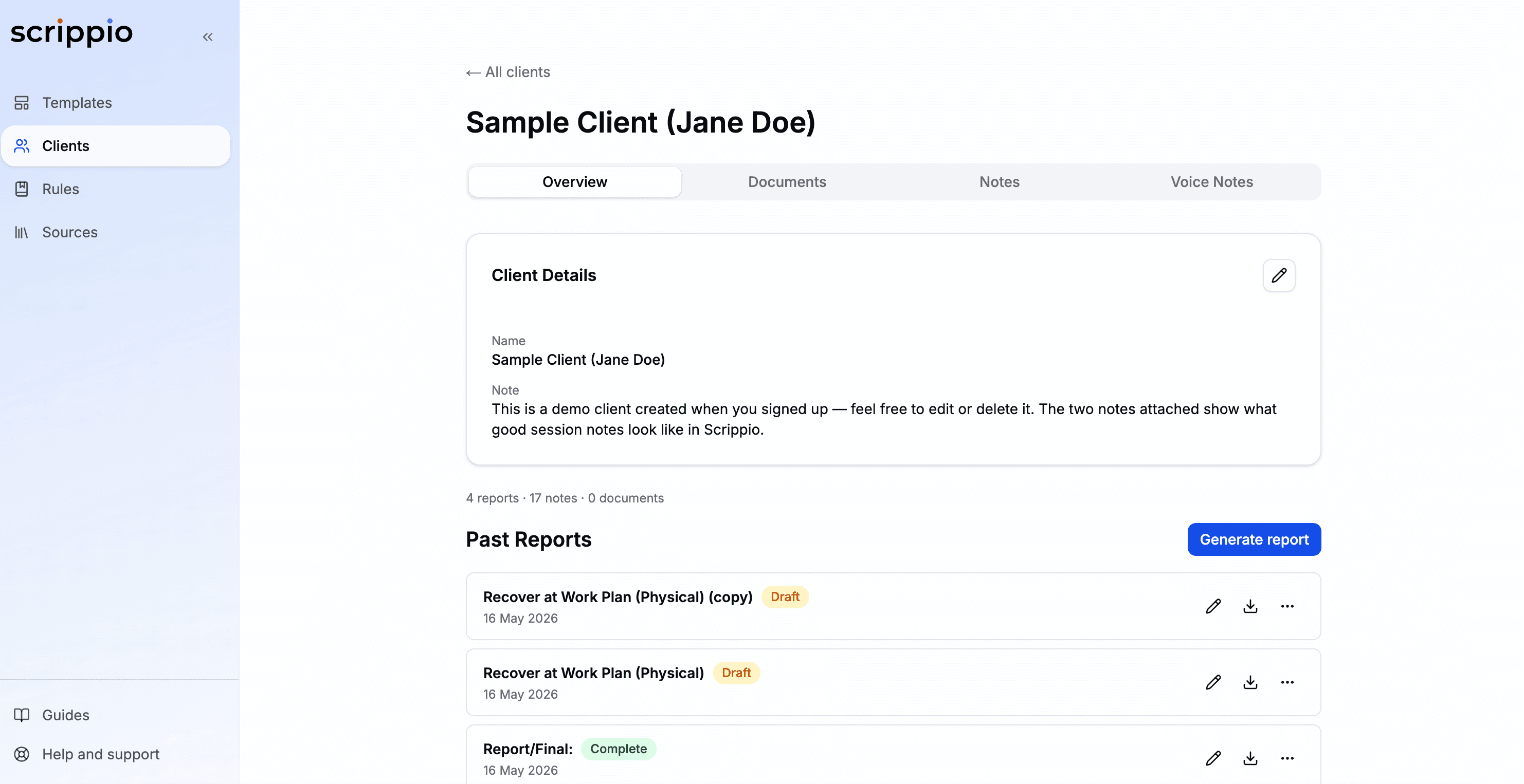 Client Management